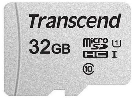  Зображення Карта пам'яті Transcend microSD  32GB C10 UHS-I R100/W20MB/s + SD 